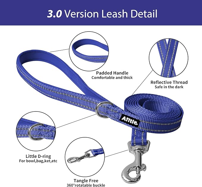 AIITLE Easy Walk Dog Harness and Leash Set - Image 6
