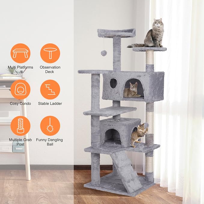 Multi-Level Cat Tree Tower - Image 7
