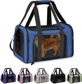 Pet Travel Carrier Bag – Airline Approved Soft-Sided Dog & Cat Carrier by ThePupQuartet