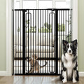 keny 51" Extra Tall Pet Gate, 29.7"-46" Wide Adjustable Cat Gate by keny