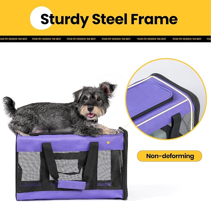 Dog Carrier Soft Sided, Large Cat Carrier - Image 8