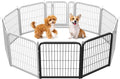 Yaheetech Dog Playpen, 24 inch 2 Panels Dog Pen by Yaheetech
