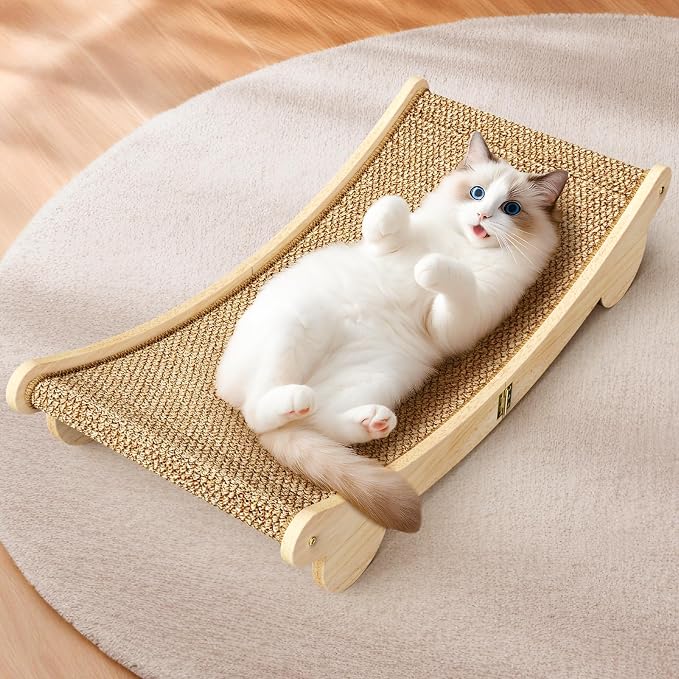 Ordora Extra Large Cat Scratcher: 31.5 inch Cat Scratch Pad&Bed Lounge by ORDORA