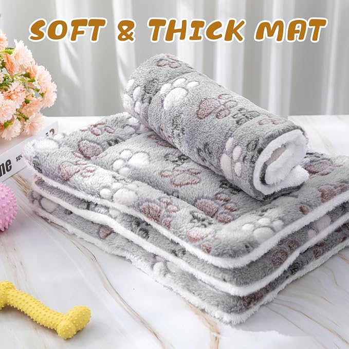 Tuanse 4 Pack Ultra Soft Dog Cat Bed Mat Small Animal Guinea Pig Bed - Image 7
