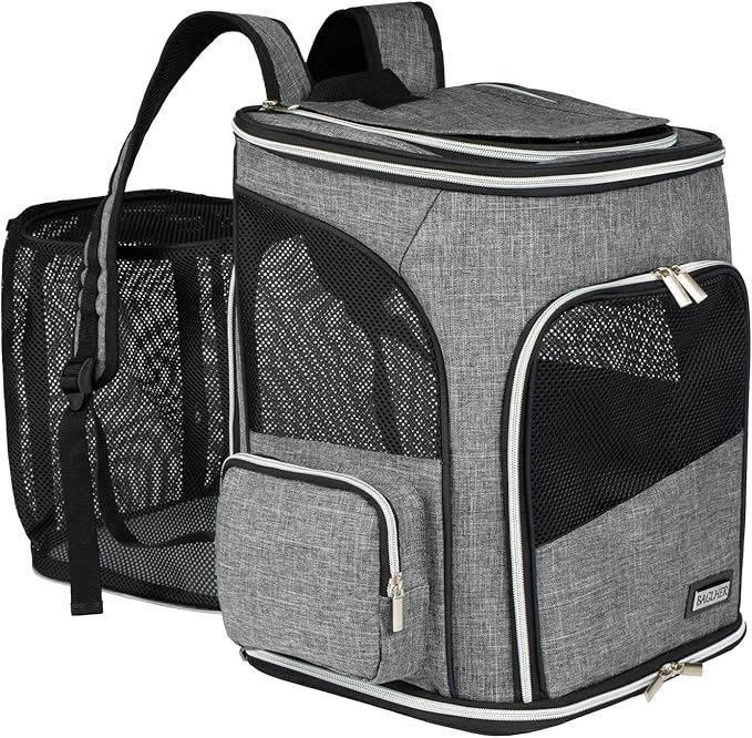 BAGLHER Expandable Pet Carrier Backpack，Pet Backpack by BAGLHER