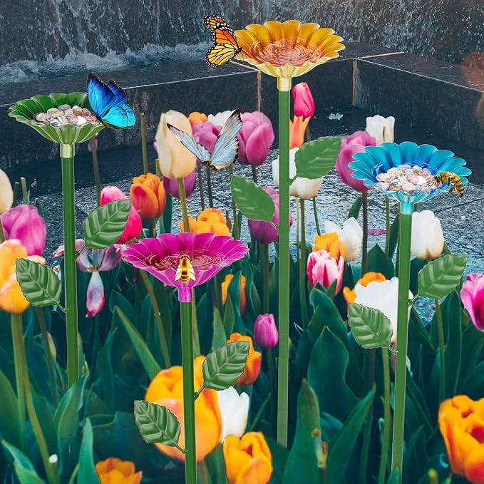2 Pack Bee Watering Station, Bee Bath - Image 3