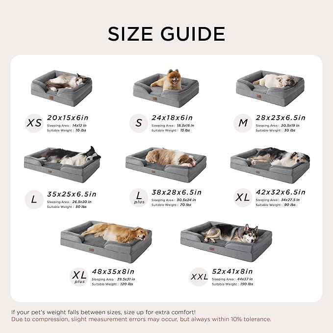 Bedsure Orthopedic Dog Beds for Small Dogs - Image 6