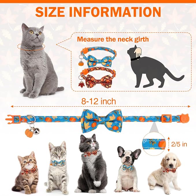 Breakaway Cat Collar Thanksgiving 2 Pack - Image 6