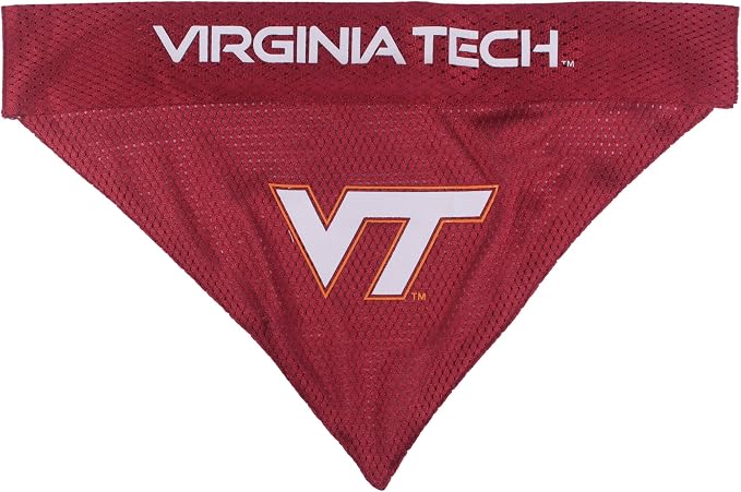 Pets First Collegiate Pet Accessories, Reversible Bandana, Virginia Tech Hokies - Image 3