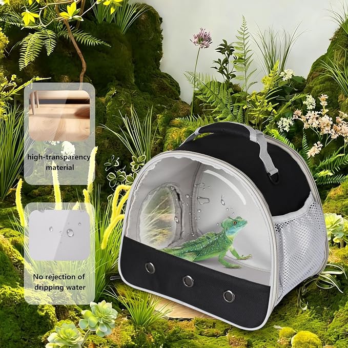 Bearded Dragon Travel Carrier, Lizards Carrier, Small Animal Travel Carrier - Image 7