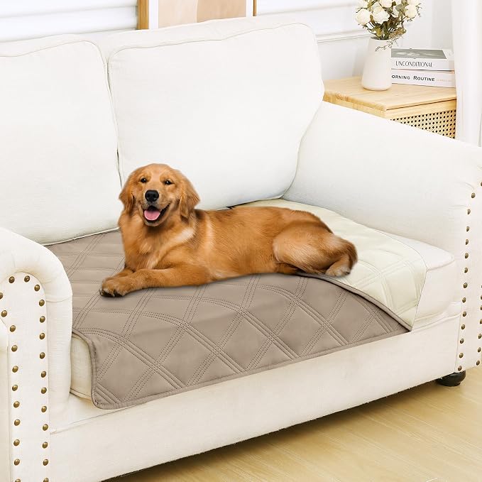Smiry Waterproof Dog Bed Cover Blanket 30x53, Soft Reversible Pet Blanket by Smiry
