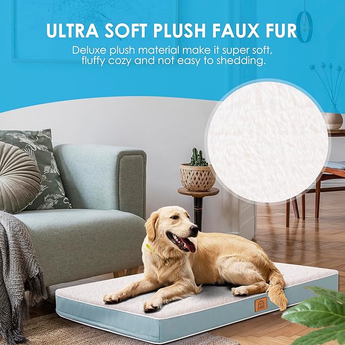 Orthopedic Dog Bed for Large Dogs and Extra Large Dogs, XL Waterproof Dog Bed - Image 4