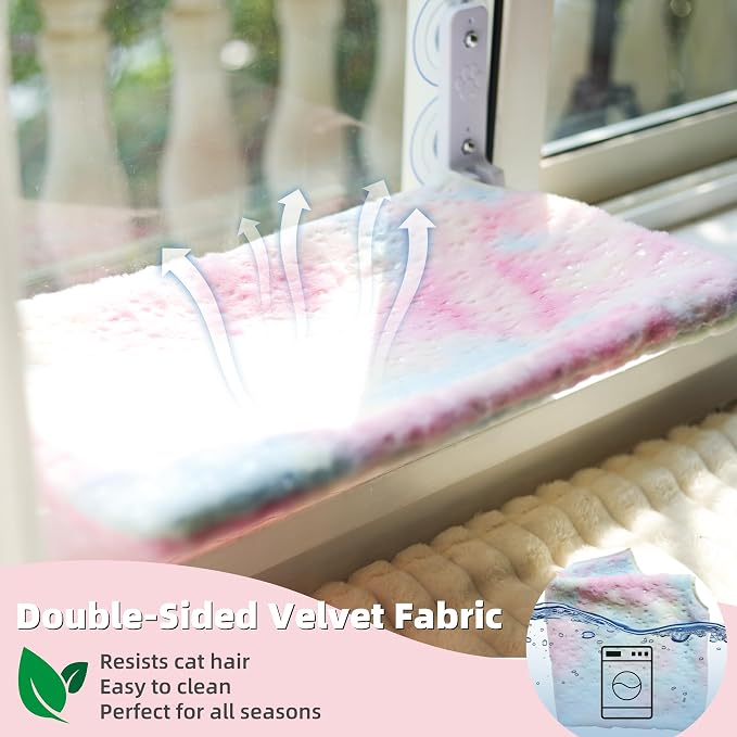 Foldable Cat Window Perch, Sturdy Cat Hammock - Image 4