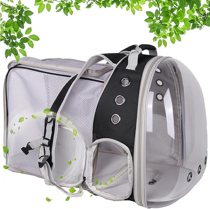 Square Back Extension Pet Backpack Carrier - Image 5