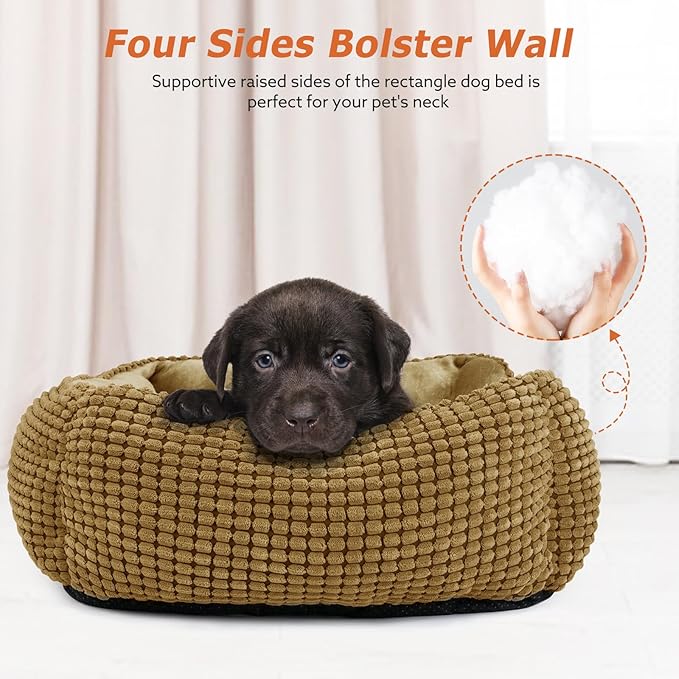 MIXJOY Rectangle Washable Orthopedic Dog Bed - Image 2