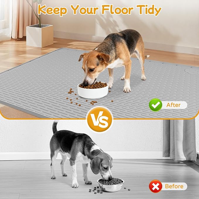 Lanstics Dog Food Mat, Floor Protection - Image 6