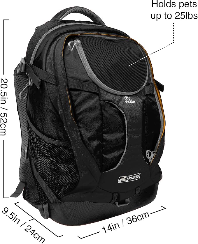 Kurgo G-Train Dog Carrier Backpack - Image 5