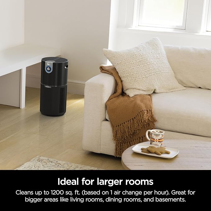 Shark Air Purifier for Home, and Bedroom, Clean Sense Technology, HEPA Air - Image 4
