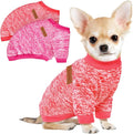 2 Pcs Dog Sweaters for Small Dogs Girl Boy Winter Fleece Clothes Warm Soft Dog by BAOBICUTE