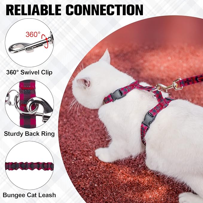 BEAUTYZOO Cat Harness and Leash Set Escape Proof - Image 4