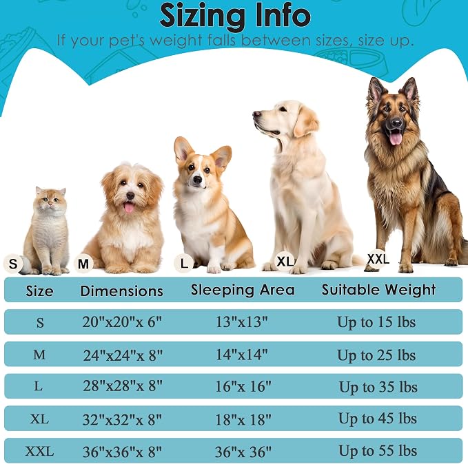 Dog Beds Large Sized Dog and Cats, 32in Pet Beds - Image 2