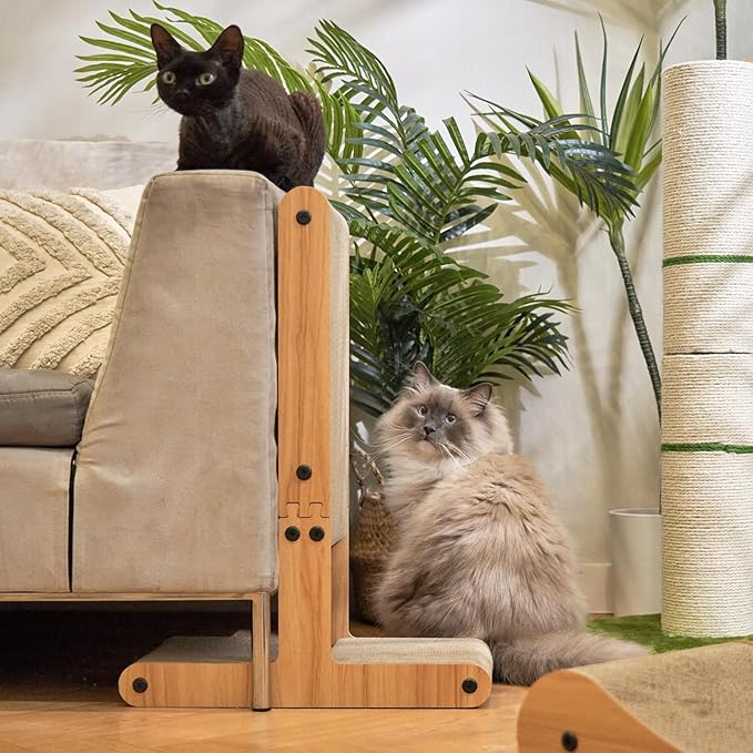 Nekosan T-Shaped Cat Scratcher for Indoor Cats, Double-Sided Furniture Protector - Image 5