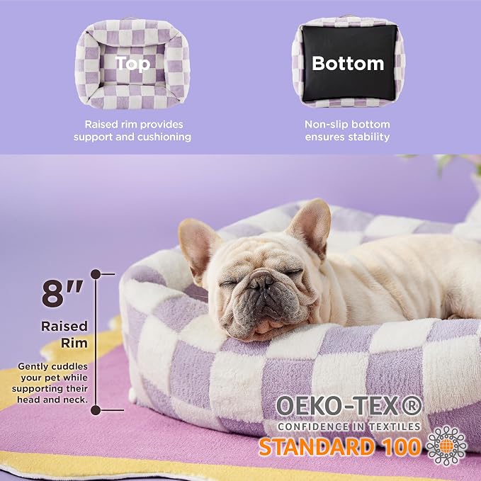 LE SURE Cute Dog Bed for Medium Dogs - Image 3