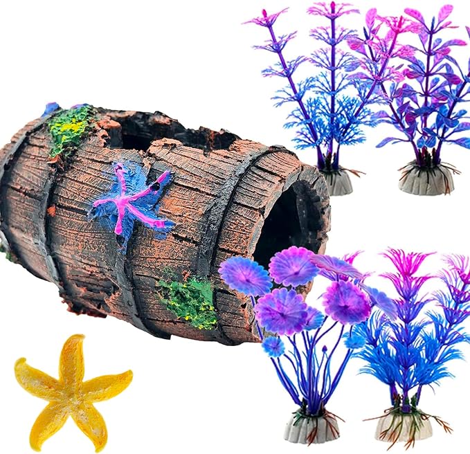 Fish Tank Decoration for Aquarium Tank, Betta Fish Tank Accessories Starfish by Unknown