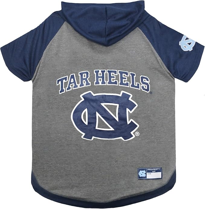 U Of North Carolina Hoodie Tee by PETSFIRST