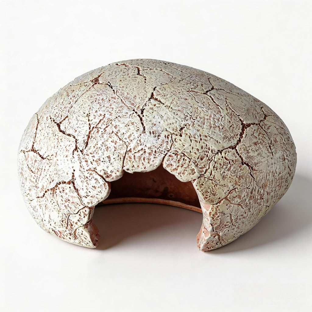 Small Dinosaur Egg Reptile Hide for Leopard Gecko - GlobalHabitat Supply