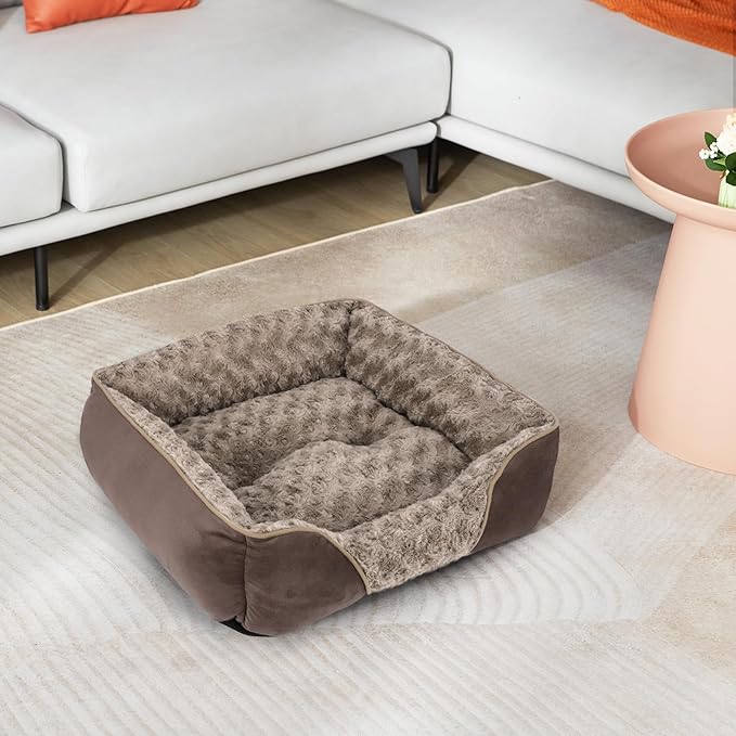 INVENHO X-Large Dog Bed Rectangle Washable Orthopedic Soft Calming Sleeping - Image 7