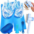 nooepc 6PCS Dog Washing Gloves Pet Grooming Gloves Dog Bath Supplies Dog Bath by Unknown