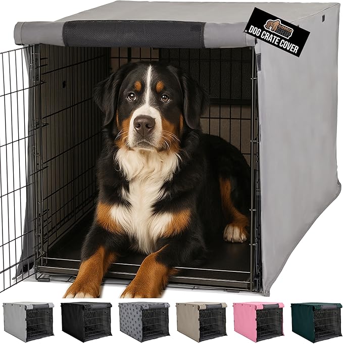 GORILLA GRIP Dog Crate Covers Compatible by GorillaGrip