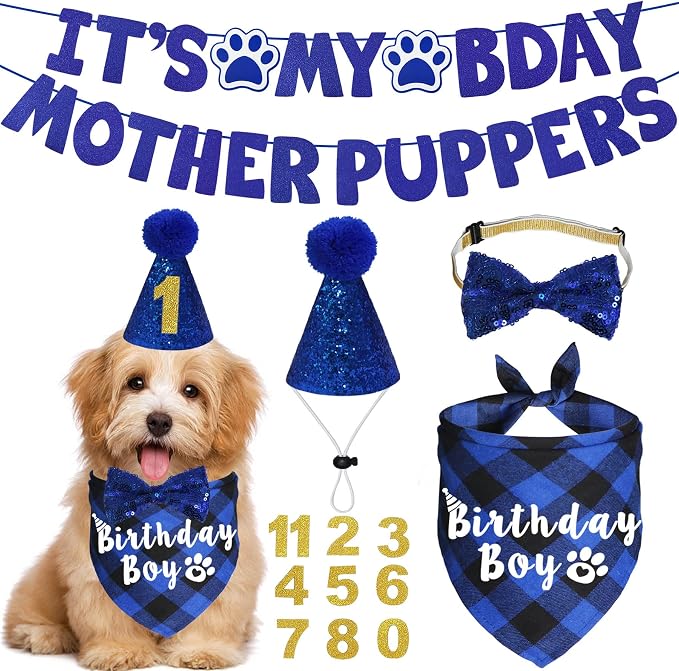 Dog Birthday Party Supplies by JOTFA