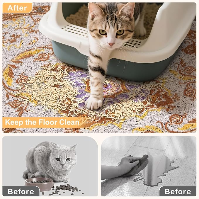 Bienbee Cat Litter Mat, Urine and Water Proof - Image 2