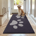 Buganda Dog Door Mat for Muddy Paws, Absorbent Dirt Trapper Washable Indoor by Buganda