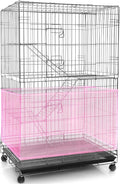 Shappy Large Bird Cage Seed Catcher, Bird Cage Cover Net Skirt Guard, by Shappy