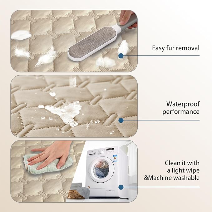 gogobunny 3X Stronger Waterproof Pet Blanket, Scratch Proof Furniture Protector - Image 6