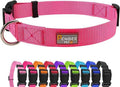 Dog Collar Hot Pink Basic Dog Collars