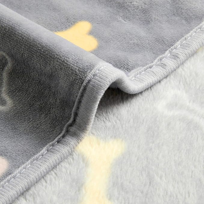 Allisandro Luxurious Dog Blanket, 350 GSM Super Fuzzy Microplush Fleece Pet - Image 7