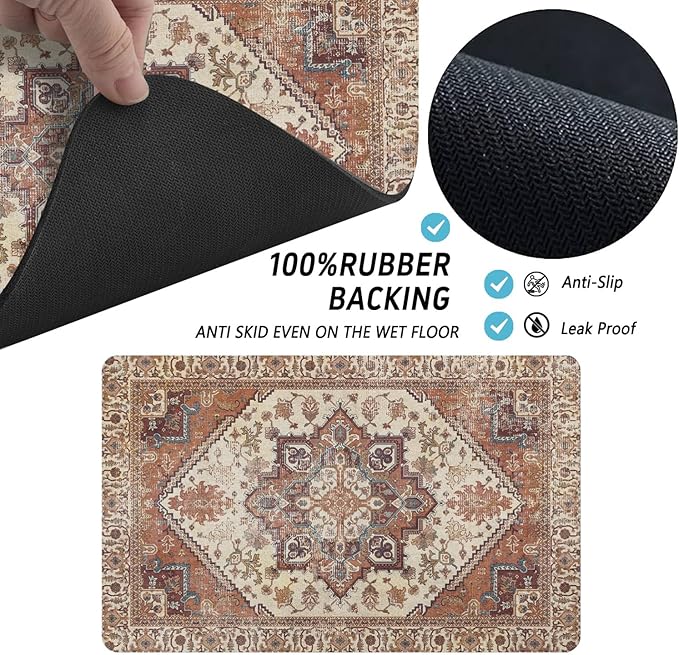 2 Pack Dog Food Mats for Floors, Absorbent and Quick-Drying Pet Cat Food Mat - Image 7