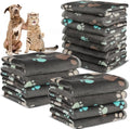 12 Pcs Small Dog Blanket Fleece Puppy Blankets Washable Pet Blankets by Retainbre