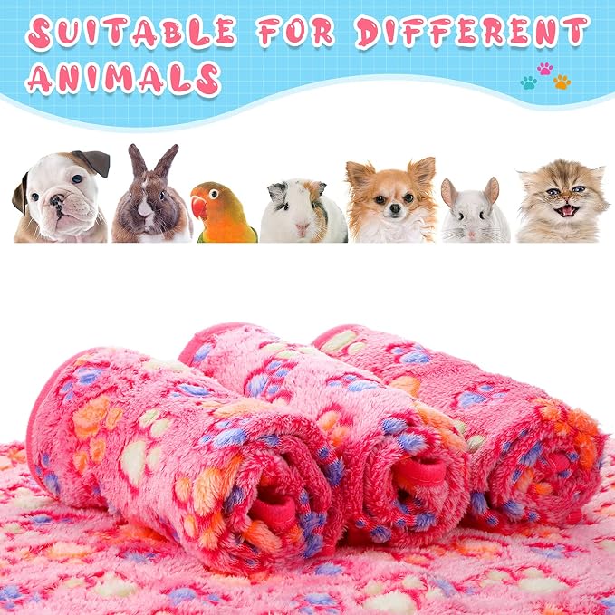 Tatuo 4 Pcs Dog Blanket for Pet Cat Blankets Indoor Puppy Teething Stuff Toys - Image 5