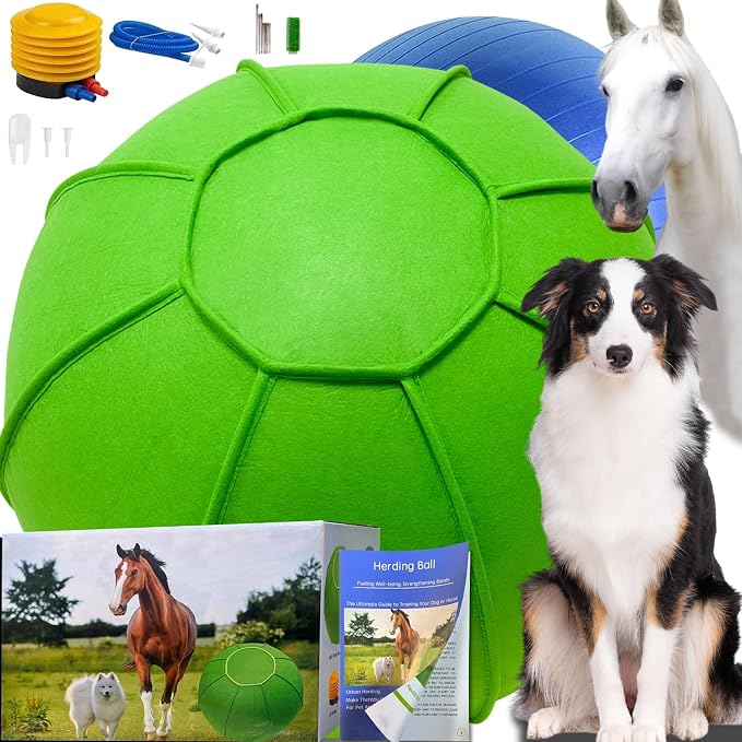 Herding Ball for Dogs, Dual Layered Herding Dog Ball Set for Australian Shepherd by Unknown
