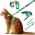 Cat Harness and Leash Set, Anti Escape Adjustable Cat Leash, Comfortable Soft by BECHTEL