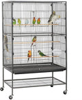 Yaheetech 52-inch Wrought Steel Standing Large Flight King Bird Cage by Yaheetech