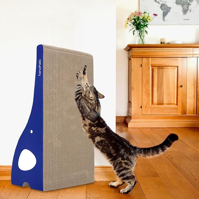 Cat Scratching Board Cat Scratcher Elephant Shape Cat Scratch Pad, TanoFalo - Image 7