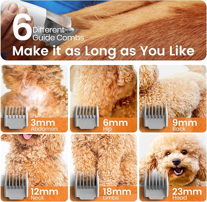 oneisall Dog Grooming Vacuum, Pet Grooming Vacuum - Image 5