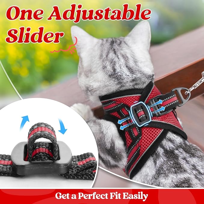 rabbitgoo Cat Harness and Leash Set - Image 7