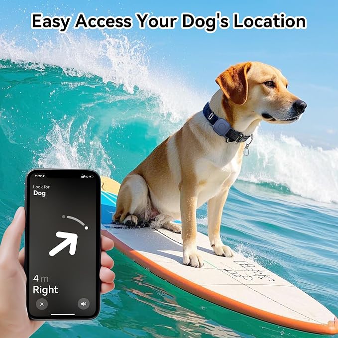 DDJ 2-Pack Dog Collar Holder for Tile Life360 Mate 2022 Tracker, Waterproof - Image 7